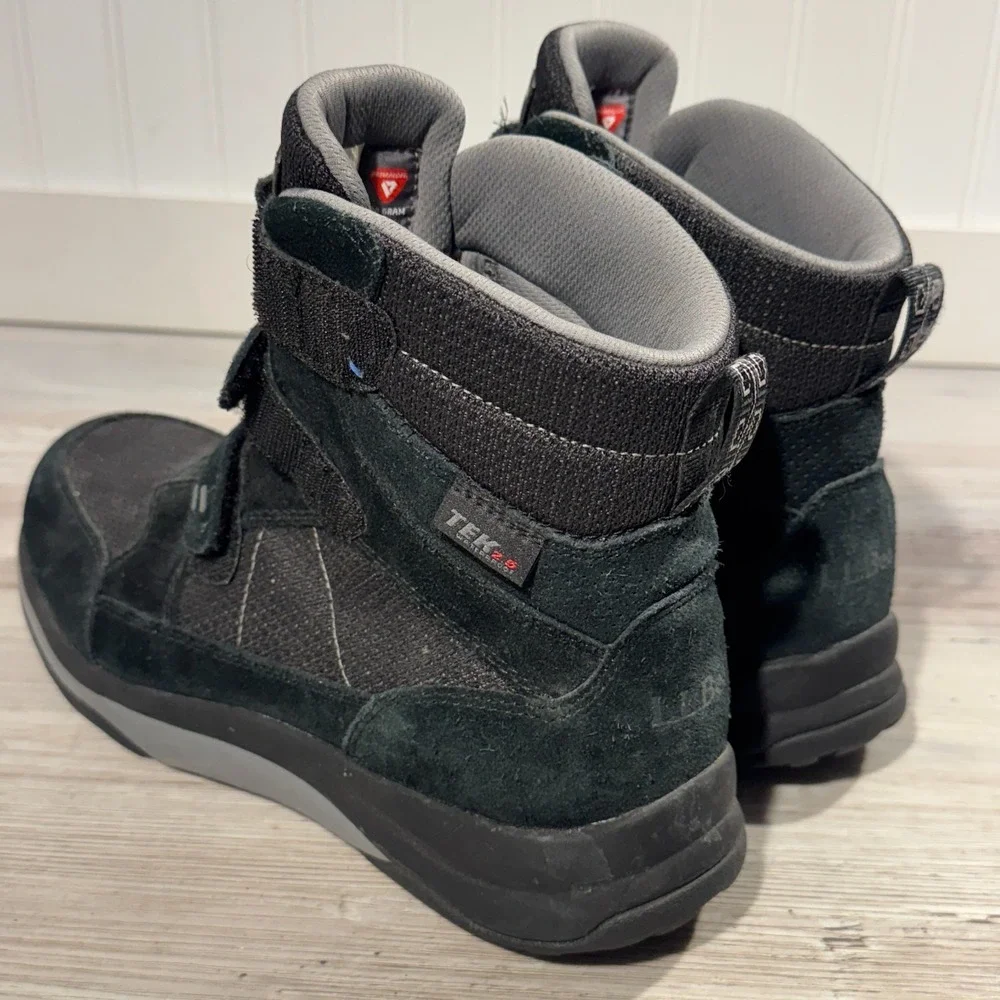 LL Bean Boots Mens Size 8 M TEK2.5 Primaloft Strap Winter Outdoor‎ 504743